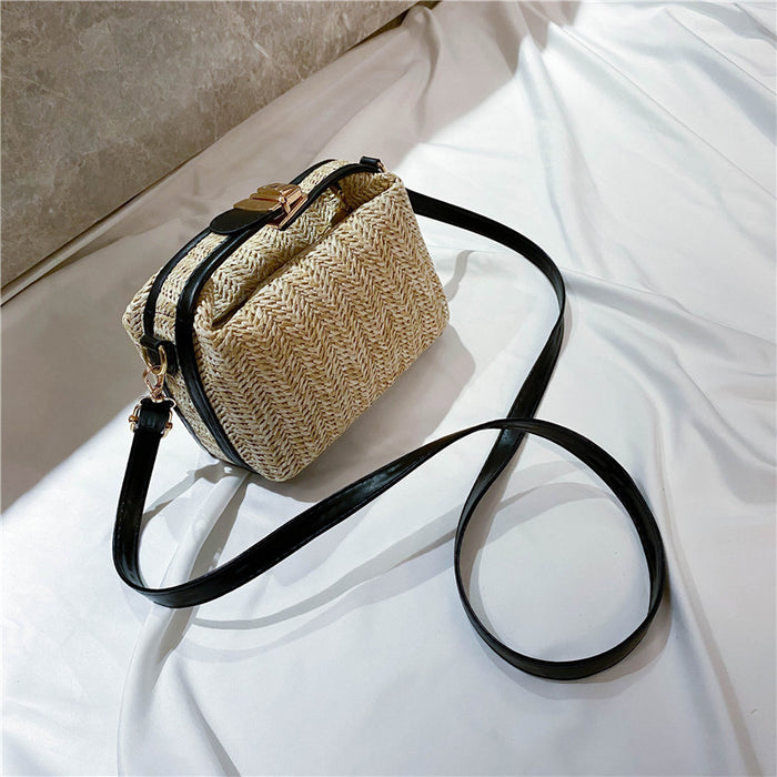 Wholesale Versatile crossbody bag, minimalist single shoulder woven handbag
