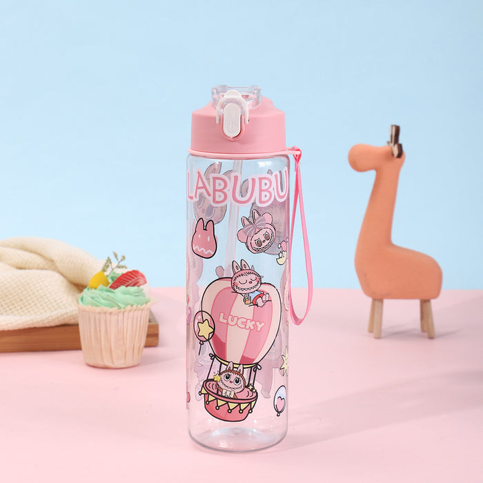 Wholesale Children' s Cartoon Straw Water Tumblers Cup