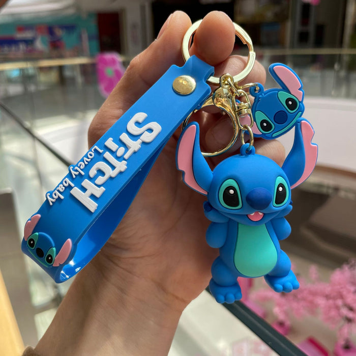 Wholesale Keychain Soft Plastic Doll Car Keychain Cute Pendant Couple Birthday Gift Wholesale