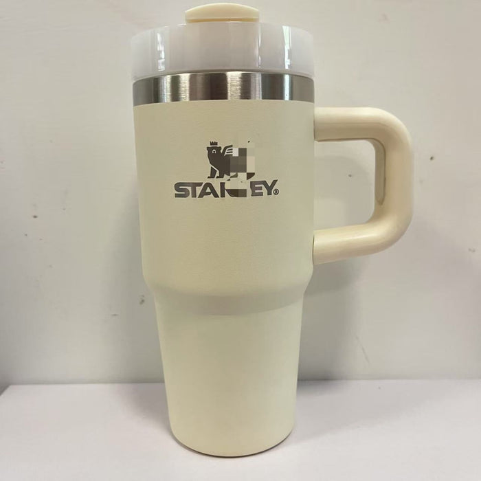 Wholesale stainless steel vacuum beer mug with handle for car children' s car handle cup