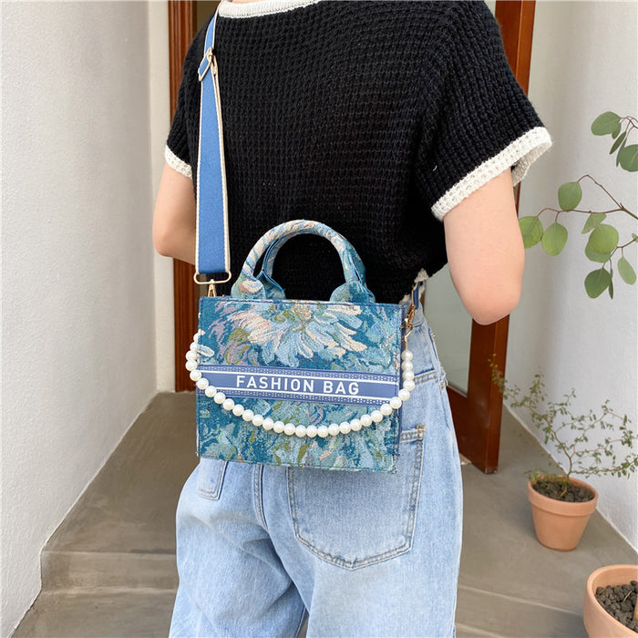 Wholesale Felt Check Crossbody Bag JDC-SD-SYuan020