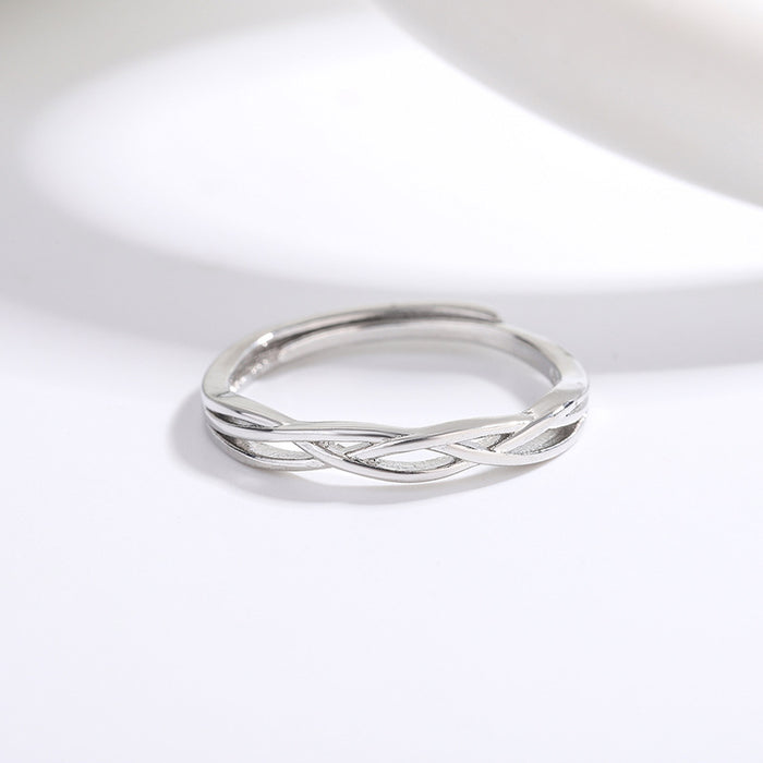 Wholesale Copper Simple Straight Line Ring JDC-RS-FanQ008