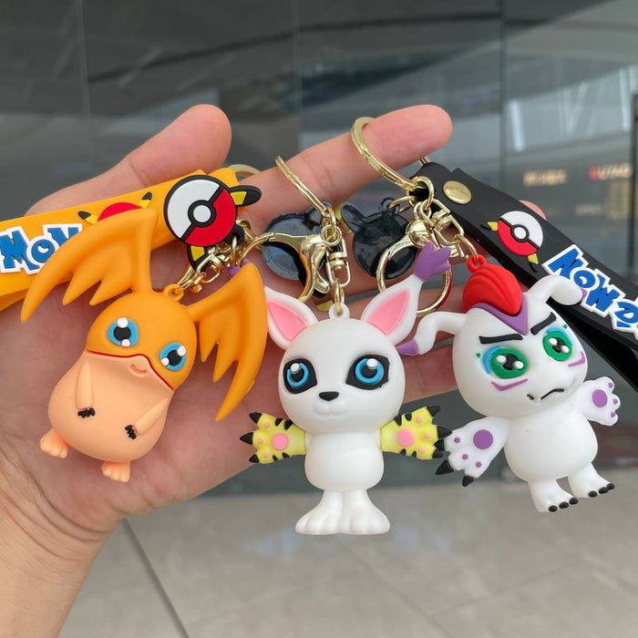 Wholesale Cartoon Anime Keychain Bag Pendant Doll Hanging Decoration Car Keychain Small Gift Wholesale