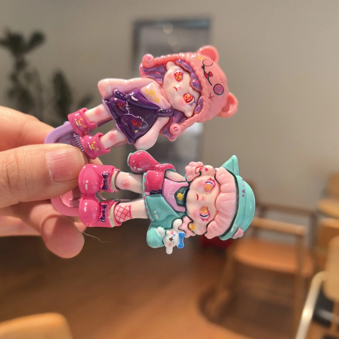 Wholesale Girl  cartoon cute hairpin