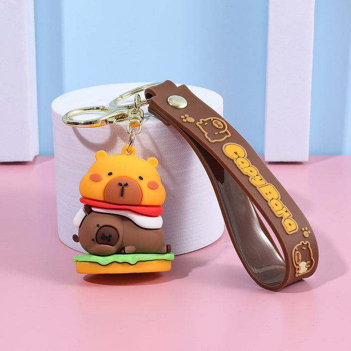 Wholesale  Capybara Small Pendant Doll Keychain