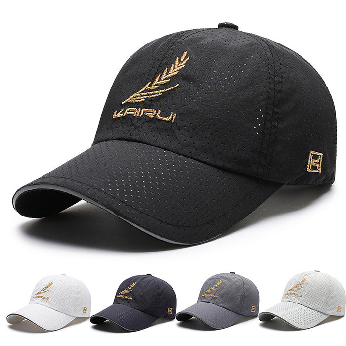 Wholesale Hat thin quick drying hat breathable sun protection sunshade hat outdoor sports fishing sun baseball duckbill hat