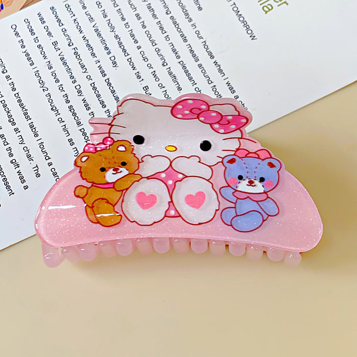 Wholesale Cartoon Resin Hairpin JDC-HC-HengX015