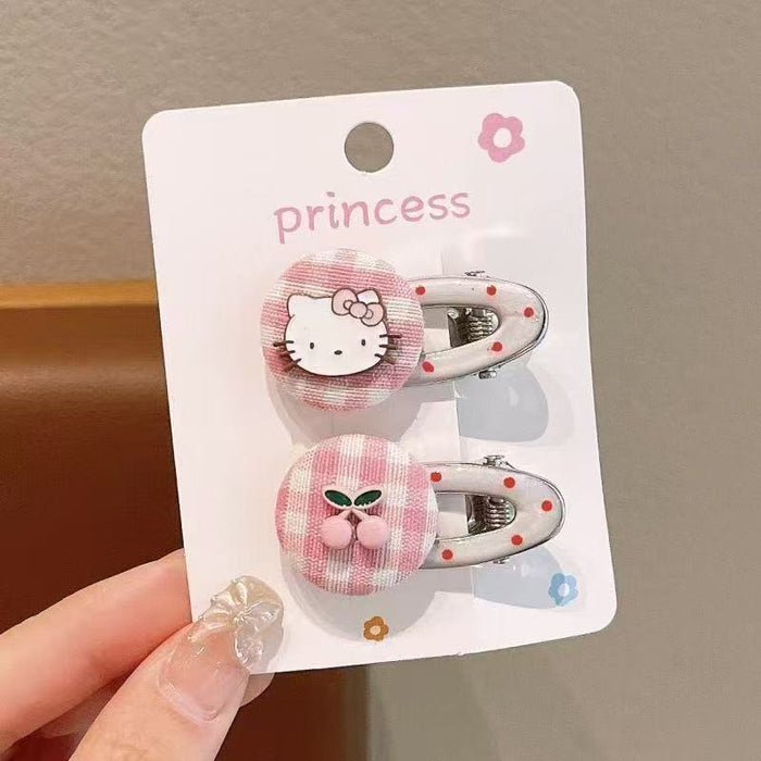 Wholesale Children' s Hairpin Cute Cartoon Cat Hair Clips