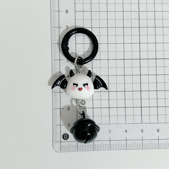 Wholesale  Bat Bell Resin Plastic Keychain Fashion Decorative Accessory Gift