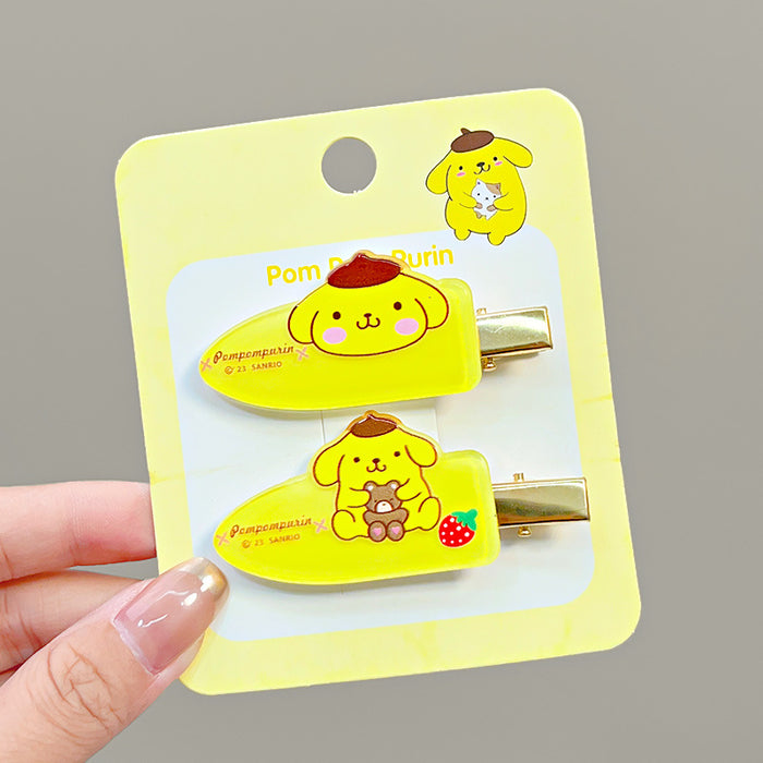 Wholesale Cartoon Resin Hairpin JDC-HC-HengX014