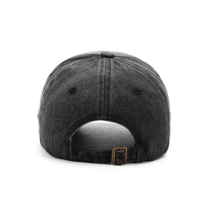 Wholesale Embroidered Men' s and Women' s Washed Baseball Cap