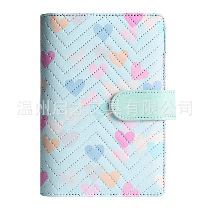 Wholesale Pu Notebook Cash Budget Loose-Leaf Financial Notebook