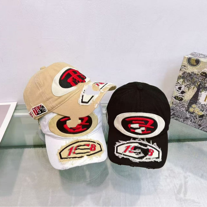 Wholesale Peaked cap sports league baseball cap adjustable flat brim championship cap