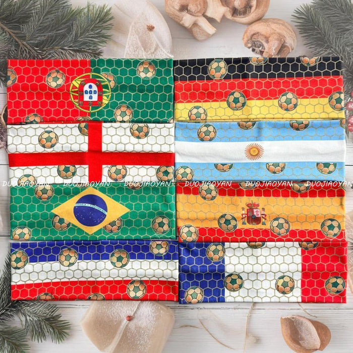 Wholesale Polyester Sports Headband World Cup Fan Headwear