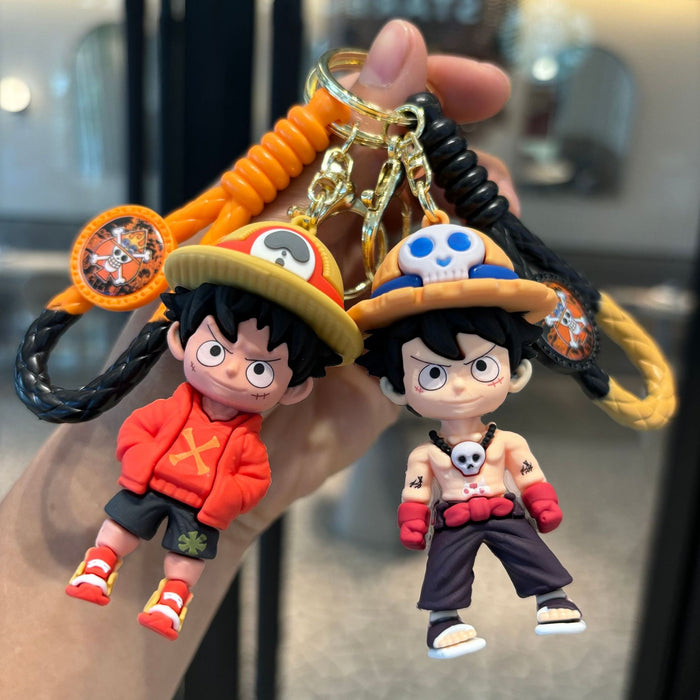 Wholesale Silicone Cartoon Doll Keychain JDC-KC-PengYu023