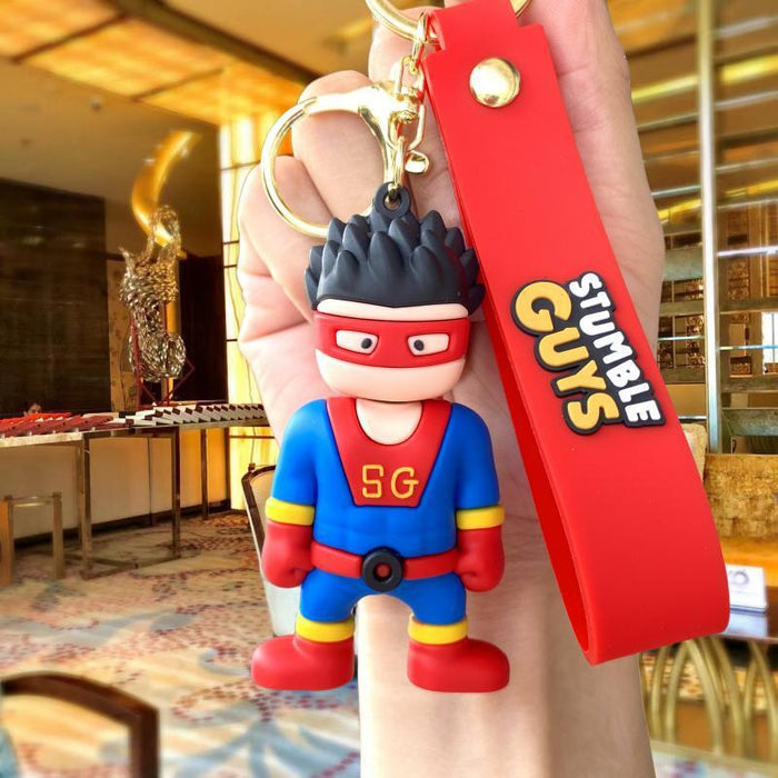 Wholesale Silicone Cartoon Keychain JDC-KC-MingT236