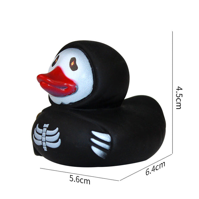 Wholesale Creative duck toy pinch sound baby bath toy