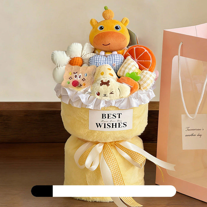 Wholesale Birthday gift plush doll bouquet
