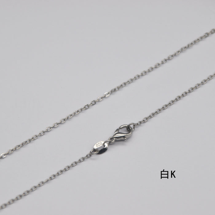 Wholesale DIY making of gold chain, gold-plated chain, color preserving matching chain, handmade necklace for women