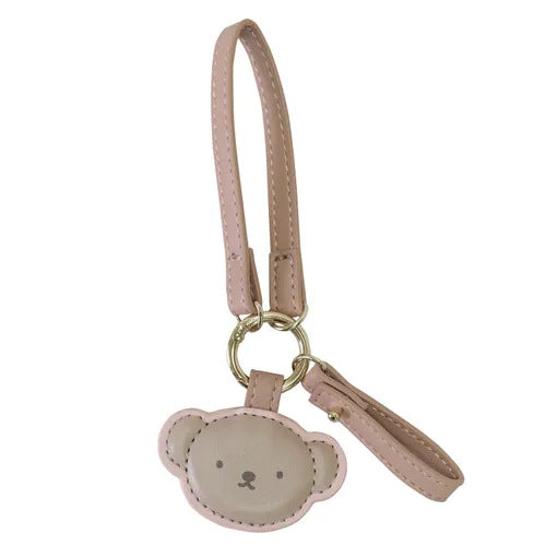 Wholesale Rabbit Leather Car Keychain Boris Cute Cartoon Pendant Bag Small Pendant
