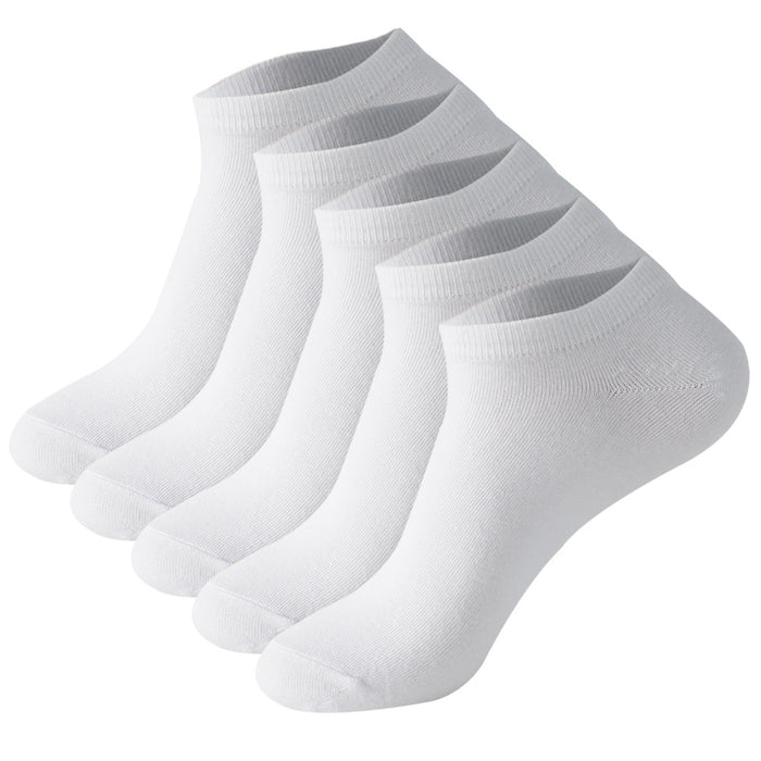 Wholesale Extra Large Ship Socks Thin Solid Color Short Socks Sweat Absorbing Cotton Socks
