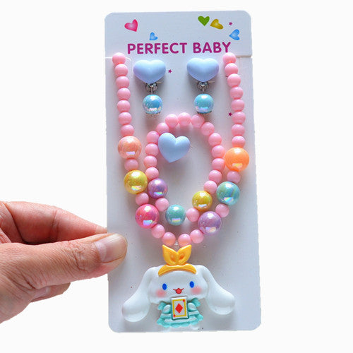 Wholesale Children' s Cartoon Cute Beaded Necklace