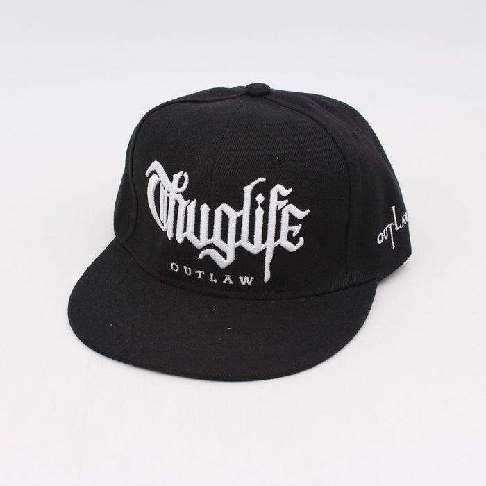 Wholesale Color-blocked letter embroidered hard-top baseball cap