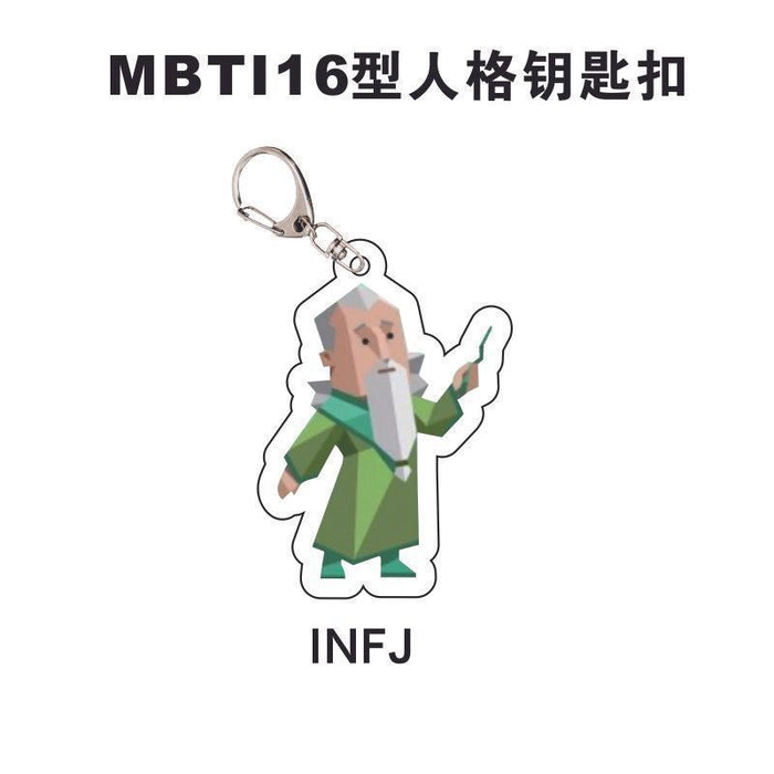 Wholesale Classic Figure Sandwich Acrylic Keychain Vertical