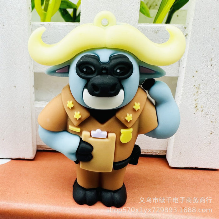 Wholesale Keychain Ring Doll Accessories Couple Bag Pendant