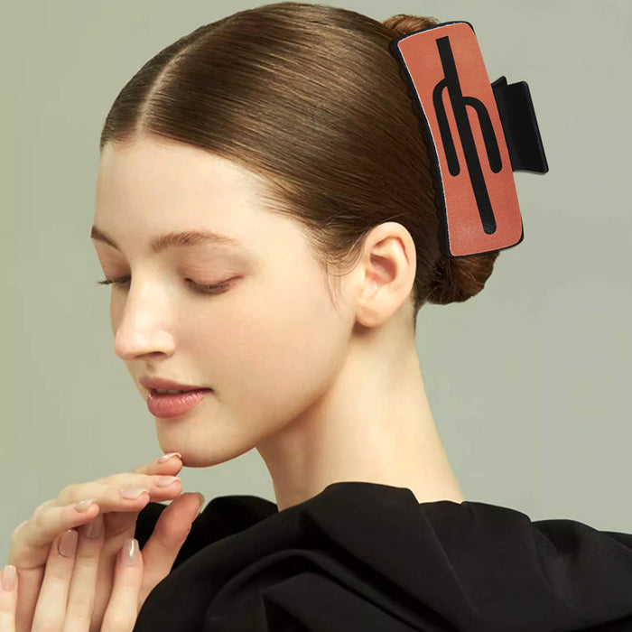 Wholesale Black Cactus square Hair Clips