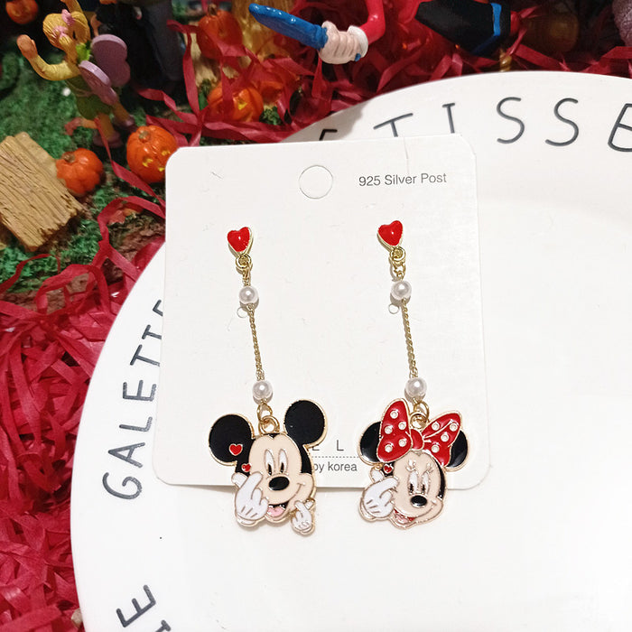 Wholesale Cartoon Alloy Earrings JDC-ES-Xingj040