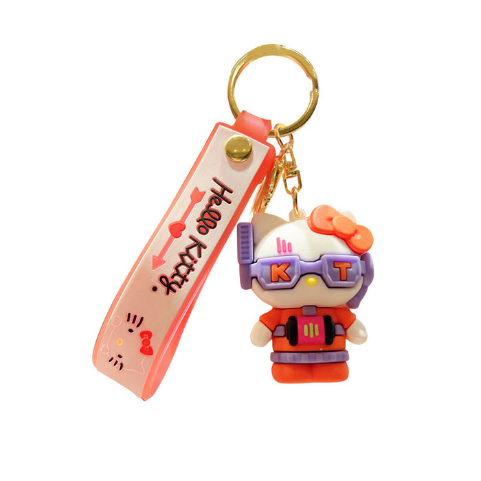 Wholesale Cartoon Doll Silicone Keychains (S) JDC-KC-JuJi009