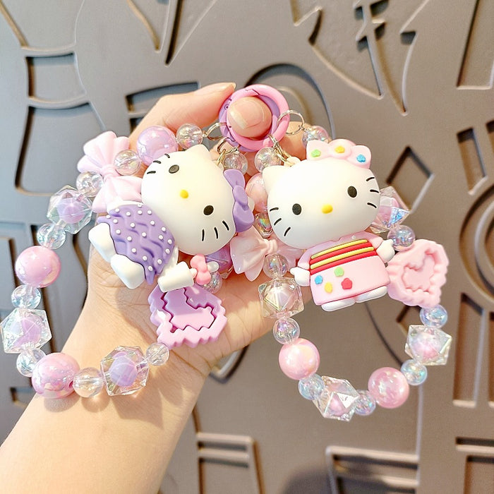 Wholesale  Cartoon Doll Keychain Girl Cute Bag Pendant Decoration