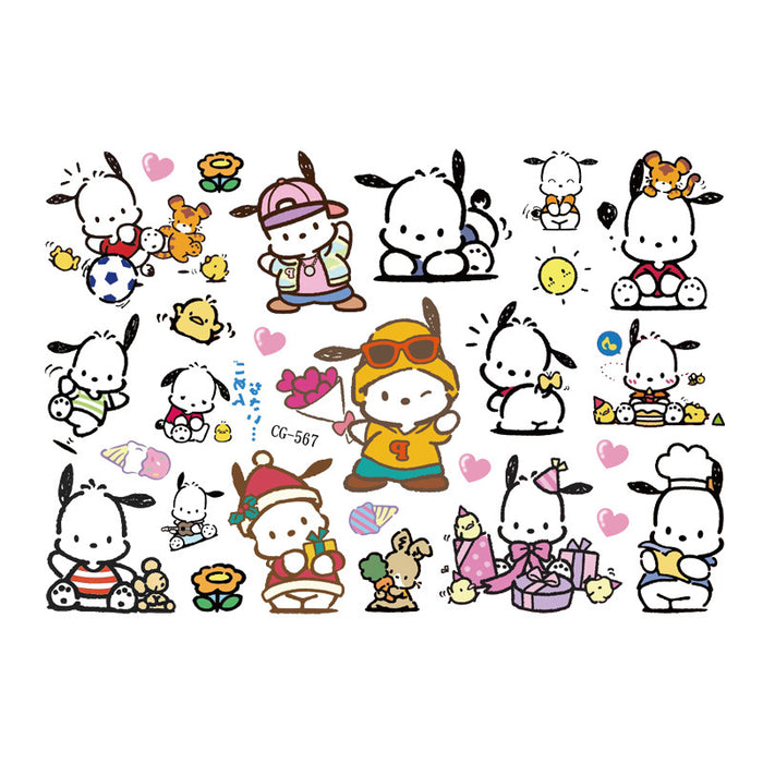 Wholesale Carttoon Tattoo Sticker Birthday Decorative Stickers