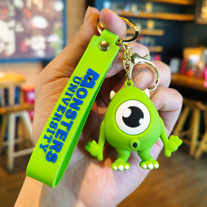 Wholesale Rubber Cartoon Doll Keychain JDC-KC-Tingm175