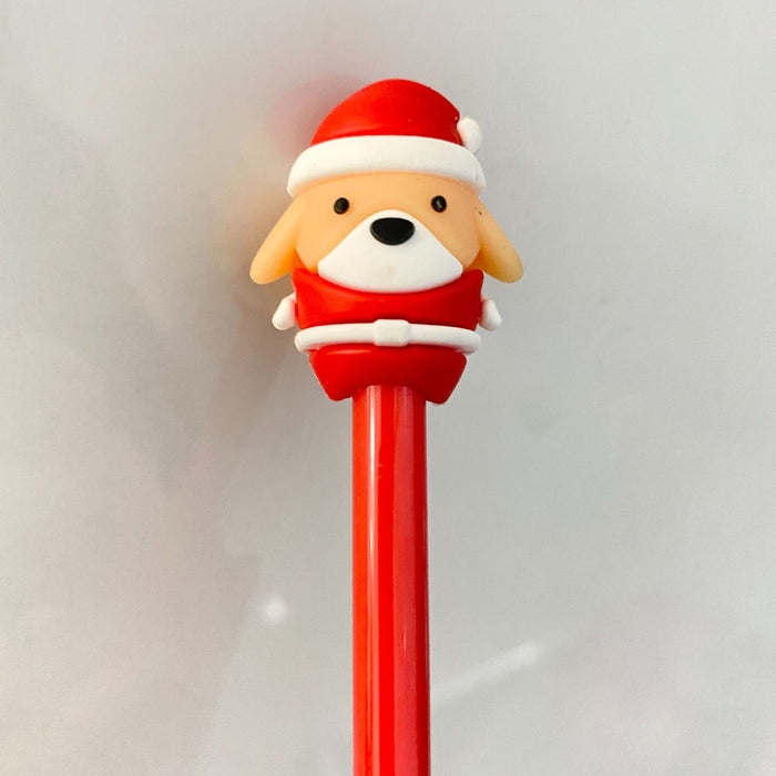 Wholesale Christmas gel pen carbon pen primary school student gift prize Christmas stationery gift water pen