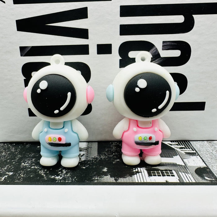 Wholesale Keychain Cartoon Doll Creative Soft Plastic Pendant