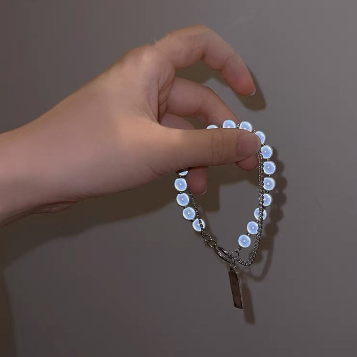 Wholesale Double Layer Reflective Beads Bracelet JDC-BT-YiMo005