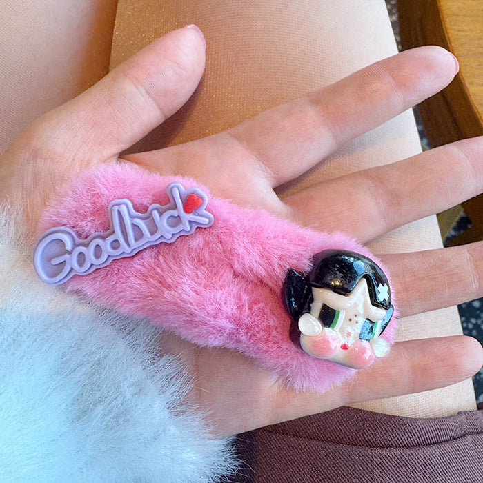 Wholesale Hairpin Cute Little Doll Jewelry Clip Spice Girls New Style Bangs Clip Seamless Broken Hairpin Hair Accessories