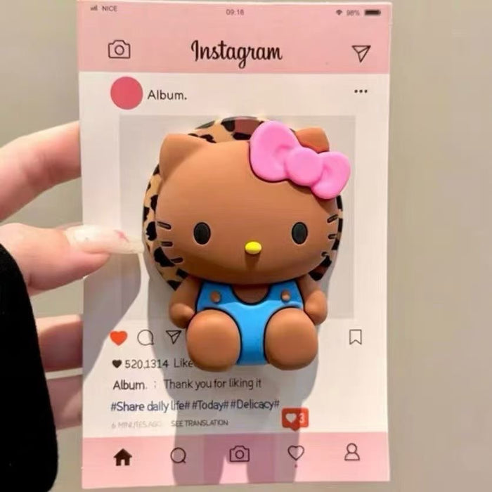 Wholesale Cartoon cat 3D silicone Phone stand