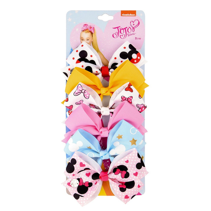 Wholesale Halloween Polyester Fabric Bow Hair Clip Set JDC-HC-Xiane018