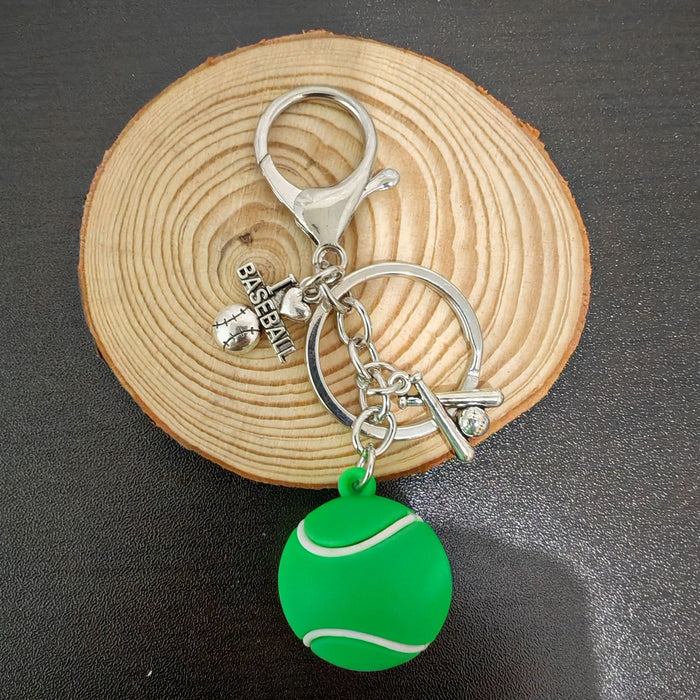 Wholesale Simulation football events mini souvenir key chain pendant