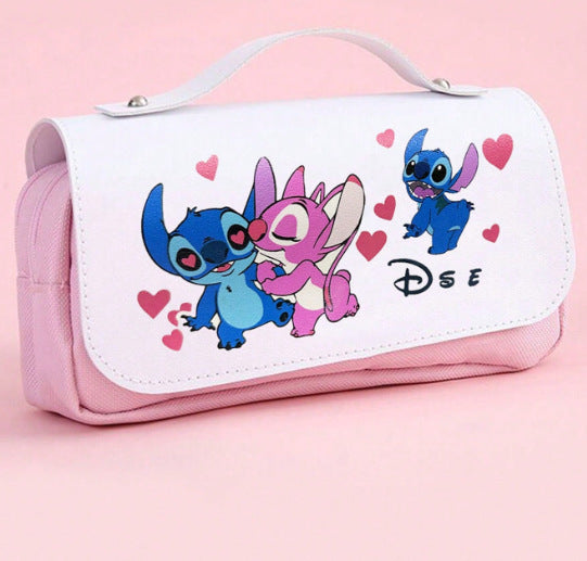 Wholesale Cute Cartoon Multifunctional Large Capacity Student Pencil Bags