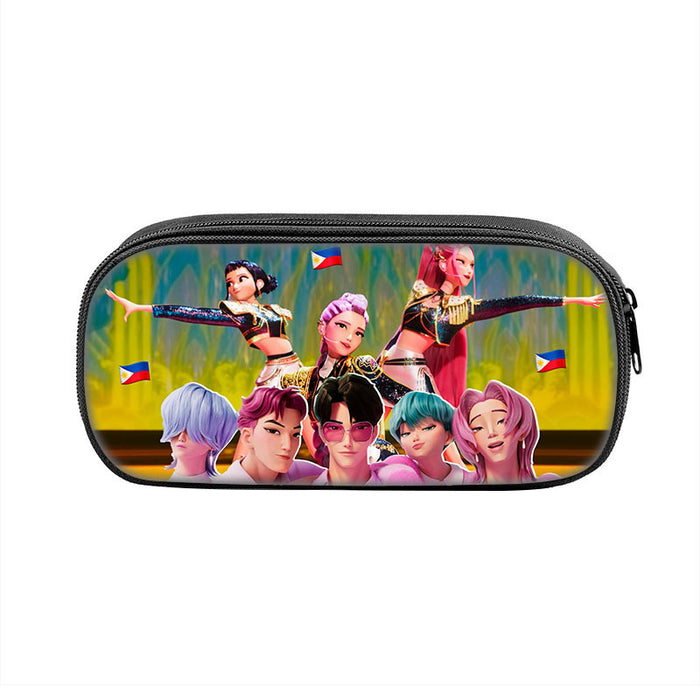 Wholesale KPOP Student pencil case storage bag