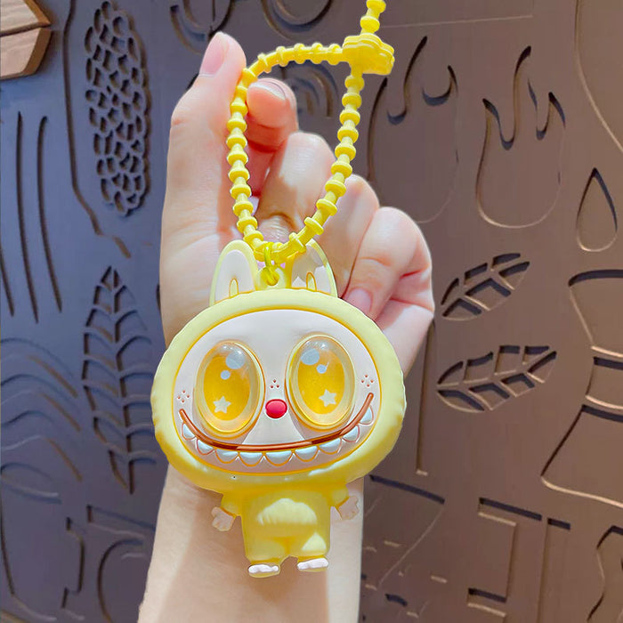 Wholesale Exploding Eyes Pinch Cartoon  Keychain Cute Bag Pendant Gift