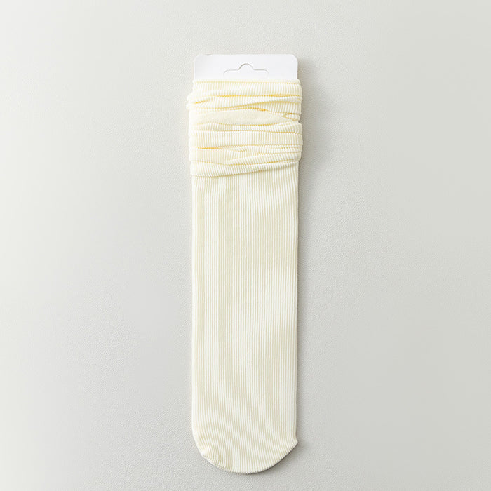 Wholesale Thin socks, velvet mid tube socks, stacked socks, rolled edge stockings