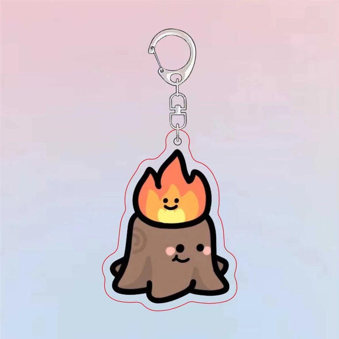 Wholesale Keychain Cartoon Merchandise Cute Acrylic Pendant