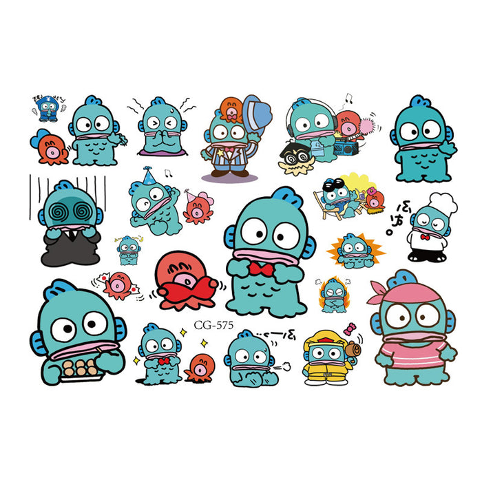 Wholesale Carttoon Tattoo Sticker Birthday Decorative Stickers