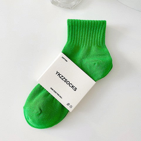 Wholesale Socks, socks, sports, breathable, sweat absorbing, versatile, thin, college style, low cut short tube socks