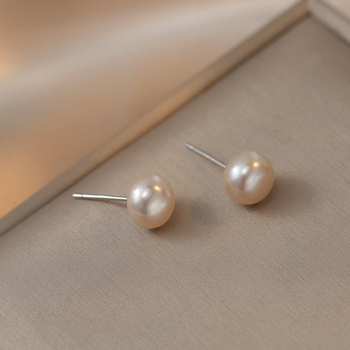 Wholesale Earrings, pearl earrings, pure silver jewelry, retro and fashionable earrings